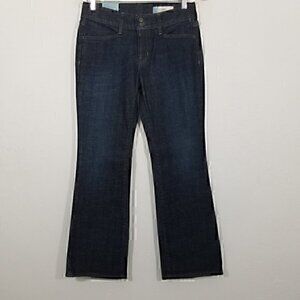 NWT GAP Curvy Low Rise Boot Cut Stretch Jeans Blue Size 4A